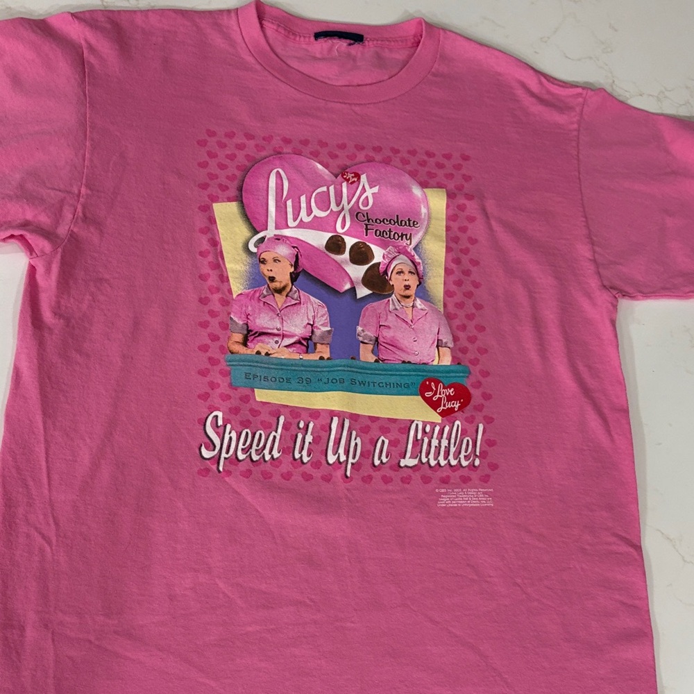 Vintage I Love Lucy Cotton T Shirt Women’s Size Large